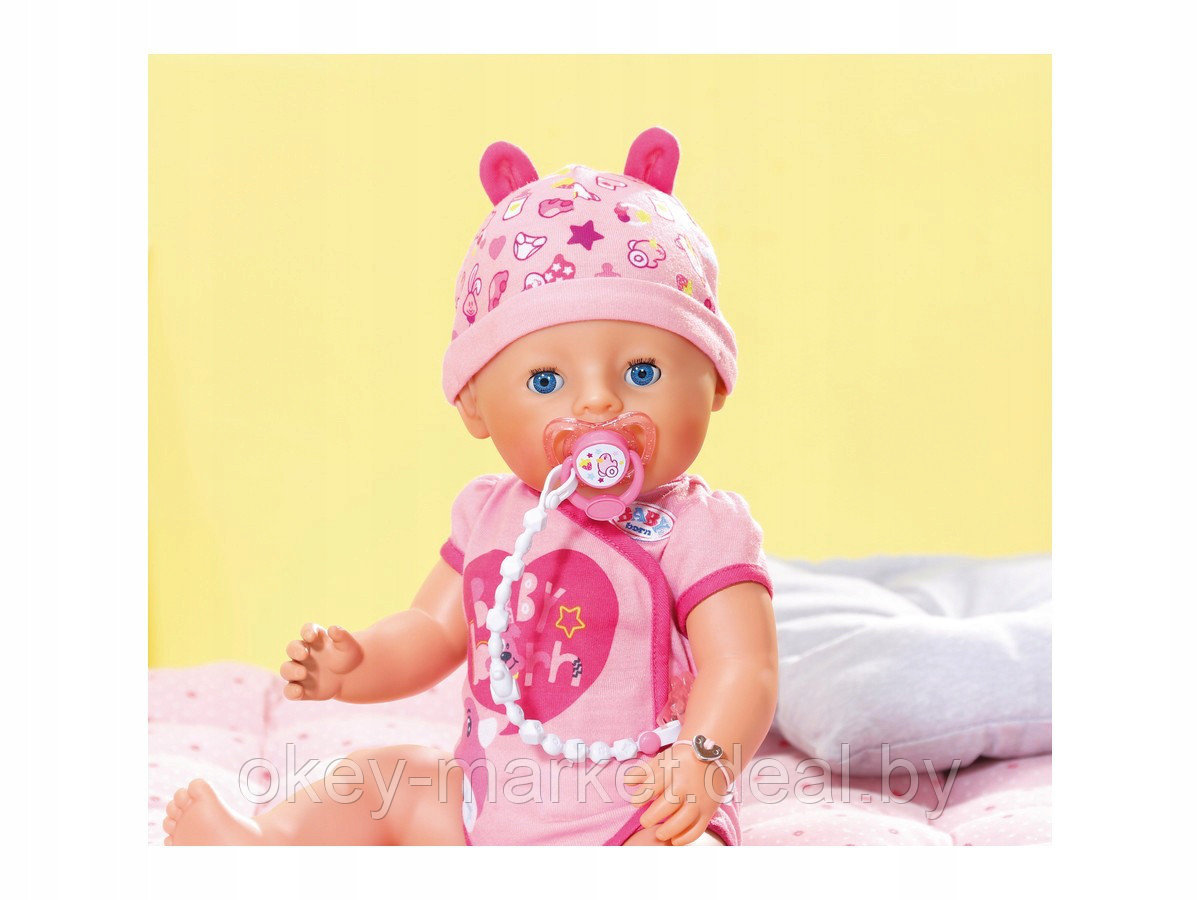 Интерактивная кукла Baby Born Очаровательная малышка 824368 - фото 6 - id-p82220005