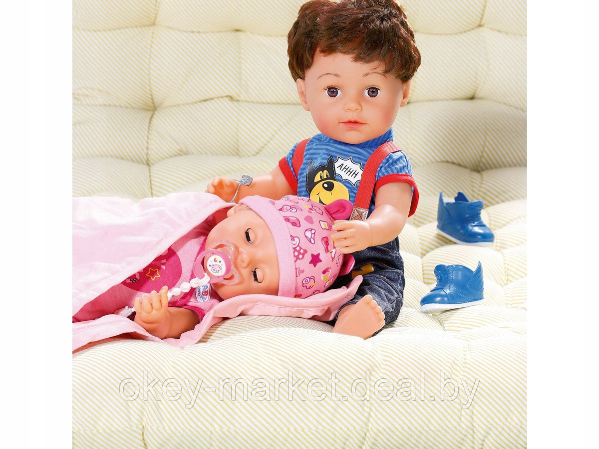 Интерактивная кукла Baby Born Братик Zapf Creation 825365 - фото 4 - id-p82220320