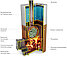 Печь банная Термофор (TMF) Бирюса 2013 Carbon Витра ЗК терракота, фото 2