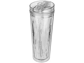 Термобутылка Hot & Cold Flip n Sip, прозрачный, фото 2
