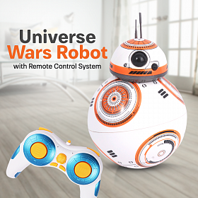 Радиоуправляемый робот RC Robot BB-8 BB8 DROID STARWARS ROBOT W298-25 2.4Ghz