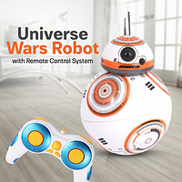 Радиоуправляемый робот RC Robot BB-8 BB8 DROID STARWARS ROBOT W298-25 2.4Ghz