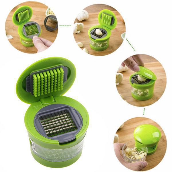 Измельчитель Garlic Chopper для чеснока с контейнером - фото 2 - id-p82241123