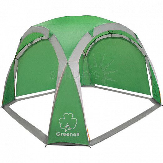 Тент-шатер GREENEL ПЕРГОЛА, зеленый/светло-серы - фото 2 - id-p82241350