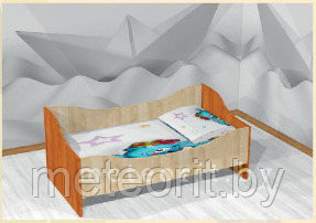Кровать (лодочка), р-р 1232*640*600 - фото 1 - id-p82313770