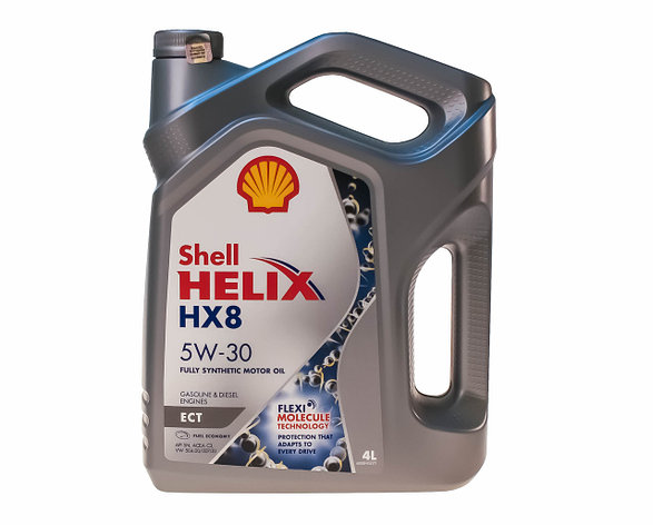 Моторное масло SHELL 550048035 Helix HX8 ECT 5W-30 4л, фото 2