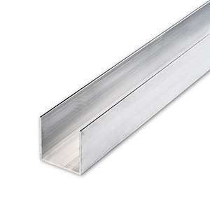 Швеллер алюминиевый 15х15х1.5 (2 метра) АД31Т1 П-образный