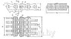 Цепь приводная зубчатая с двусторонним зацеплением ПЗ-2-31,75-206-93, фото 2
