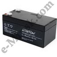 Аккумулятор для ИБП 12V/3.3Ah Robiton VRLA12-3.3, КНР - фото 1 - id-p63386899
