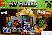 Конструктор Minecraft BELA 10390 Подземелье + фигурка в подарок , фото 1