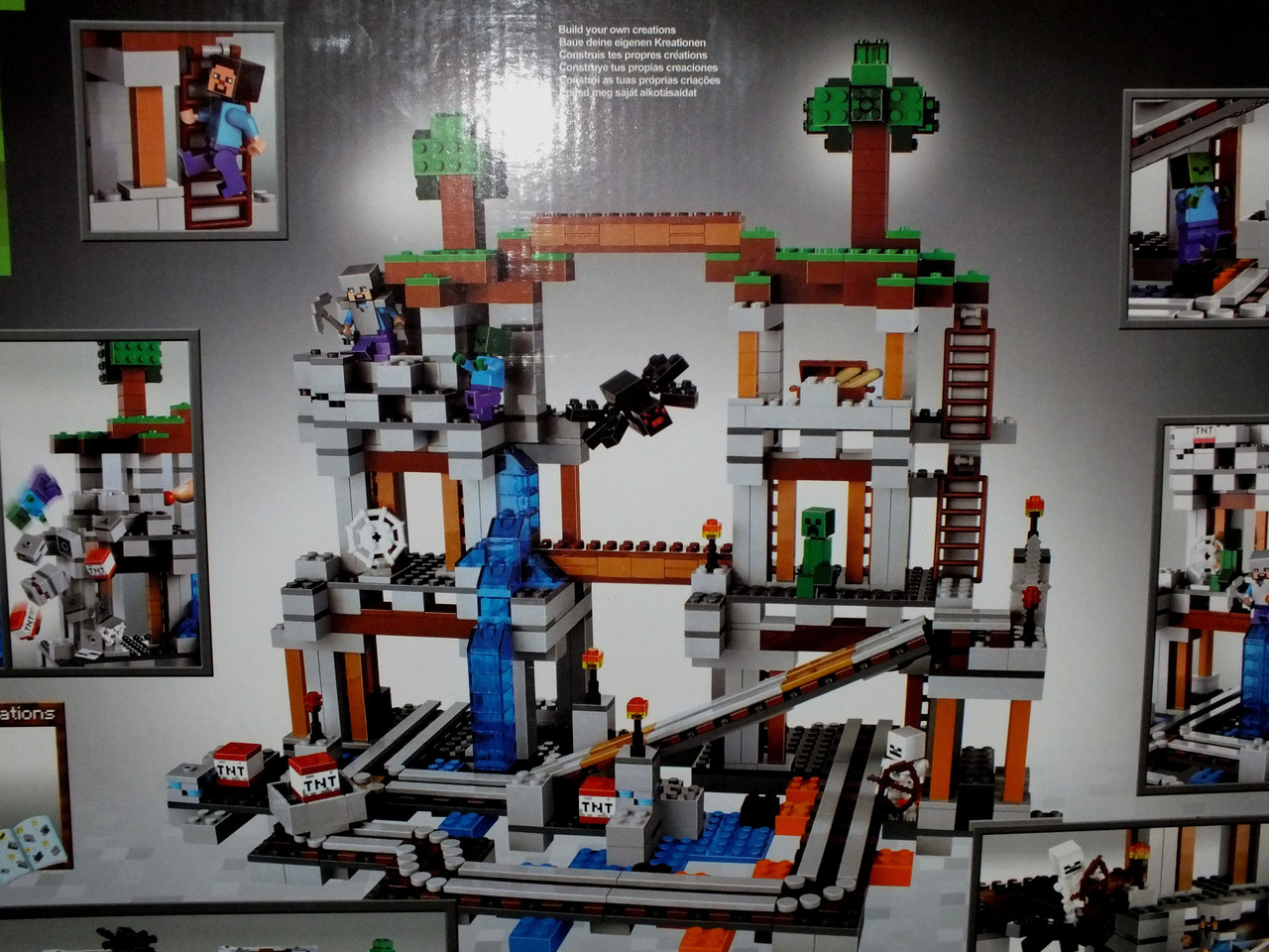 Конструктор Minecraft 10179 Майнкрафт Шахта 926 дет.+набор в подарок! - фото 4 - id-p82370010
