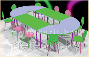Комплект столов модульных - фото 1 - id-p82379395