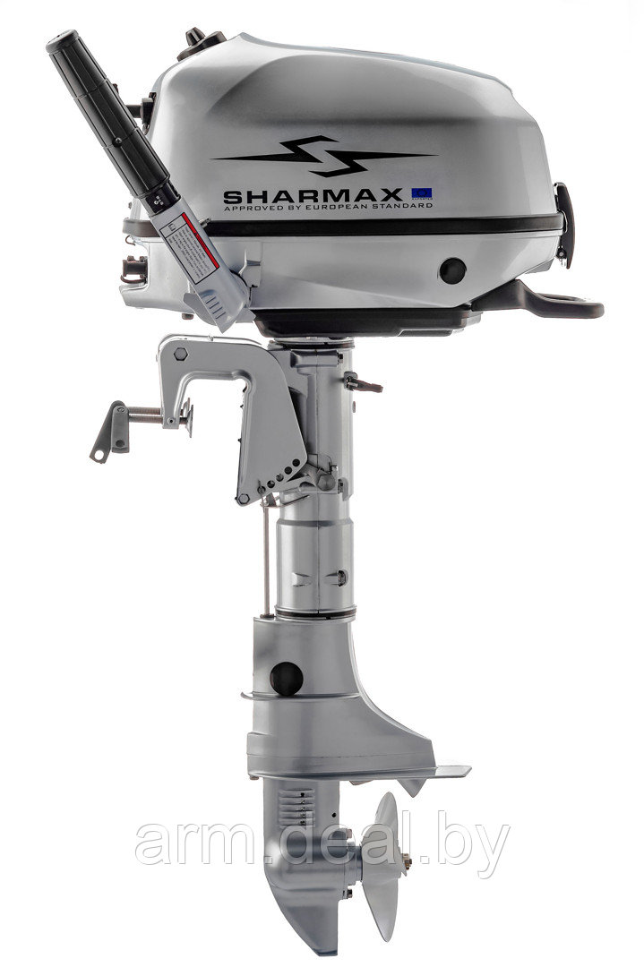 Лодочный мотор SHARMAX SMF5HS (139 см3), четырехтактный - фото 2 - id-p82379820