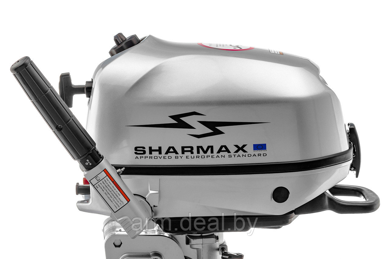 Лодочный мотор SHARMAX SMF5HS (139 см3), четырехтактный - фото 5 - id-p82379820
