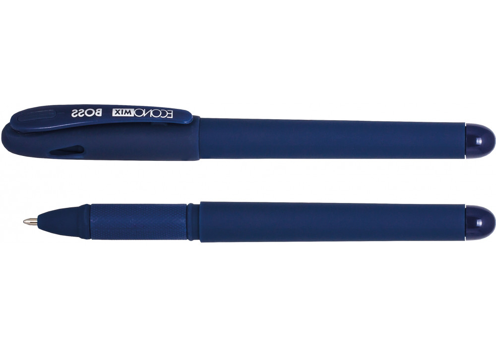 Ручка гелевая Economix Boss синяя (цена с НДС) - фото 1 - id-p82381573