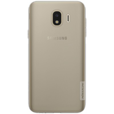 Силиконовый чехол Nillkin Nature TPU Case Серый для Samsung Galaxy J4 - фото 1 - id-p82381885