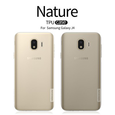 Силиконовый чехол Nillkin Nature TPU Case Серый для Samsung Galaxy J4 - фото 4 - id-p82381885