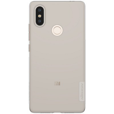 Силиконовый чехол Nillkin Nature TPU Case Серый для Xiaomi Mi8 SE - фото 1 - id-p82381897
