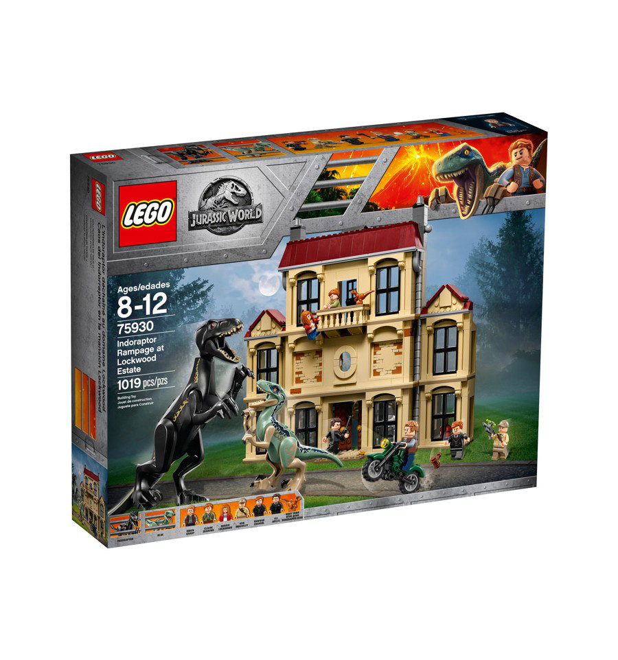 LEGO 75930 Нападение Индораптора в поместье Локвуд