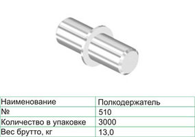 Полкодержатель 510