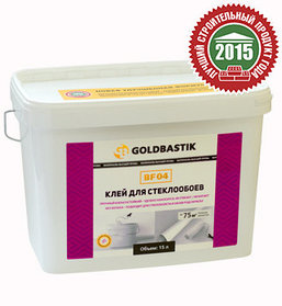 Клей для стеклообоев GOLDBASTIK BF 04, 15 л