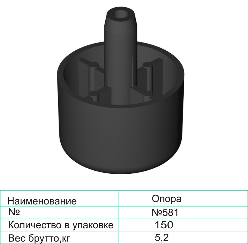 Опора 581
