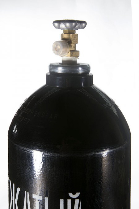 Стальной газовый баллон 40 литров (новый) сжатый воздух - фото 2 - id-p82408093