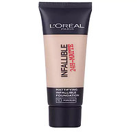 L'Oreal INFAILLIBLE тон 10 тональный крем 24 ч матовое покрытие 35 мл