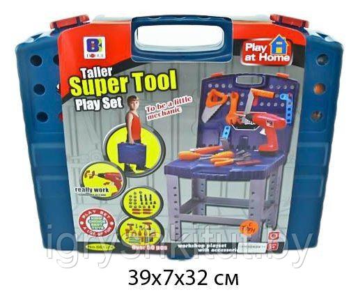 Детский игровой набор инструментов "Набор строителя" Super Tool 661-74 - фото 3 - id-p82406702