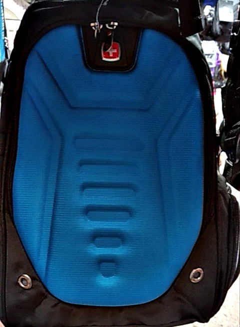 Синий Рюкзак Swissgear с анатомической спинкой с Аудио-выходом арт. 6600 - фото 1 - id-p82421739
