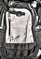 Серый Рюкзак Swissgear с анатомической спинкой с Аудио-выходом арт. 6601