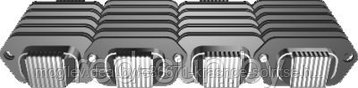 Цепь приводная вариаторная пластинчатая для вариаторов типа ВЦ Ц433-4,5