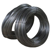 Проволока черная вязальная термически обработанная d 0.7 мм. 1 кг.  