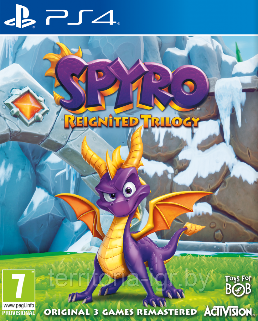 Spyro Reignited Trilogy PS4 (Английская версия)