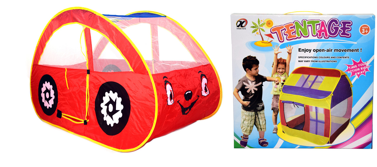 Палатка детская игровая "Домик" 131х75х81 арт. 333A-12 - фото 2 - id-p82443734