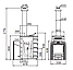 Печь банная Термофор (TMF) Скоропарка 2017 Витра Б антрацит, фото 2