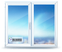 Окно ПВХ rehau 1140×1400