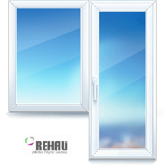 Балконная группа Rehau 1300×2150