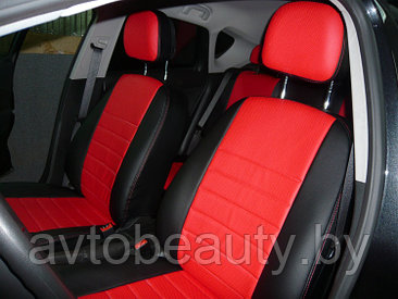 Чехлы для Citroen Berlingo (09-) Экокожа (5 мест)