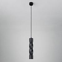 Светодиодный подвесной светильник 50136/1 LED черный Scroll Eurosvet