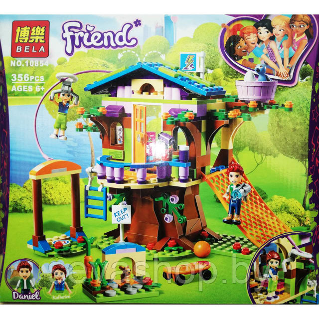 Конструктор Bela Friend 10854 Домик Мии на дереве (Аналог LEGO Friends 41335) 356 деталей - фото 1 - id-p82487542