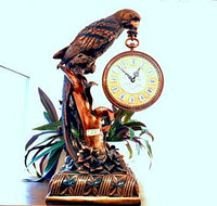 Часы интерьерные "Попугай", фото 1