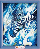Картина стразами Алмазная живопись "Ультрамарин"