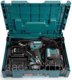 Аккум. шуруповерт MAKITA DF 032 DWMX1 в чем.+ набор бит (10.8 В, 2 акк., 4.0 А/ч Li-Ion, 2 скор., 32 Нм,