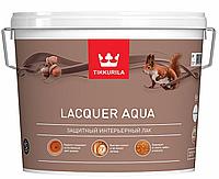 Tikkurila lacquer aqua - Лак аква интерьерный полуглянцевый 9л.