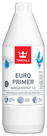 Tkkurila euro primer грунт глубокопроникающий концентрат 1:3, 0,9л.