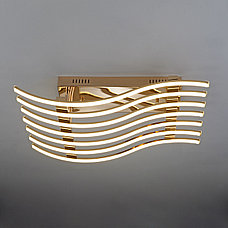 Светодиодный потолочный светильник 90091/7 золото Avery Eurosvet, фото 3