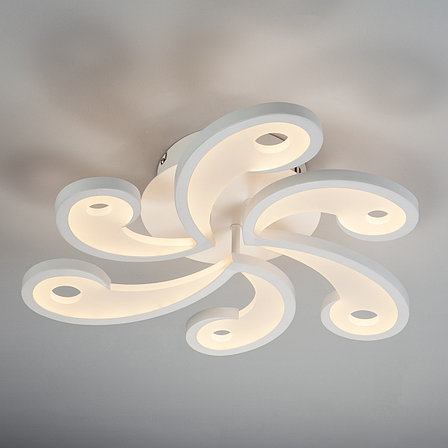 Светодиодный потолочный светильник 90093/6 белый Rosie Eurosvet, фото 2