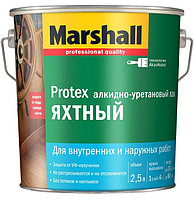 Лак яхтный «marshall protex yat vernik» полуматовый 2,5л.