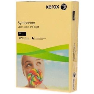 Бумага XEROX Symphony "ярко-желтый" A4, 120г/м2, 250л.